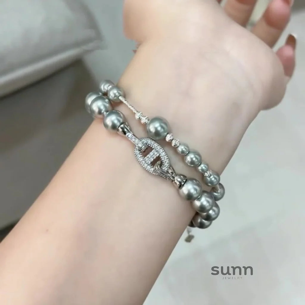 Aria Star Pearl Bracelet