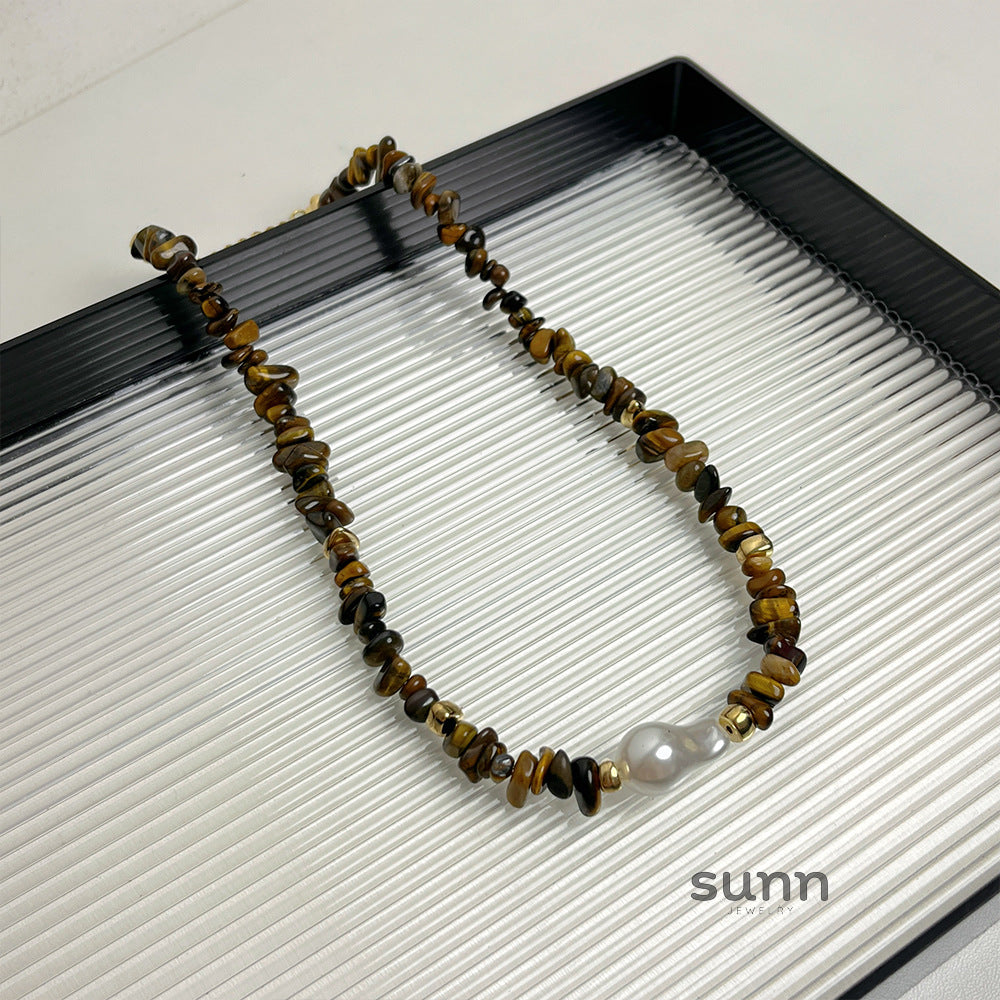 Arian Pearl Stone Necklace [NN1SJXVD]