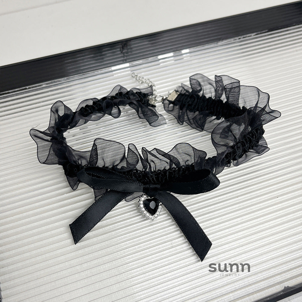 Arian Ribbon Bow Choker [9W74NMPE]