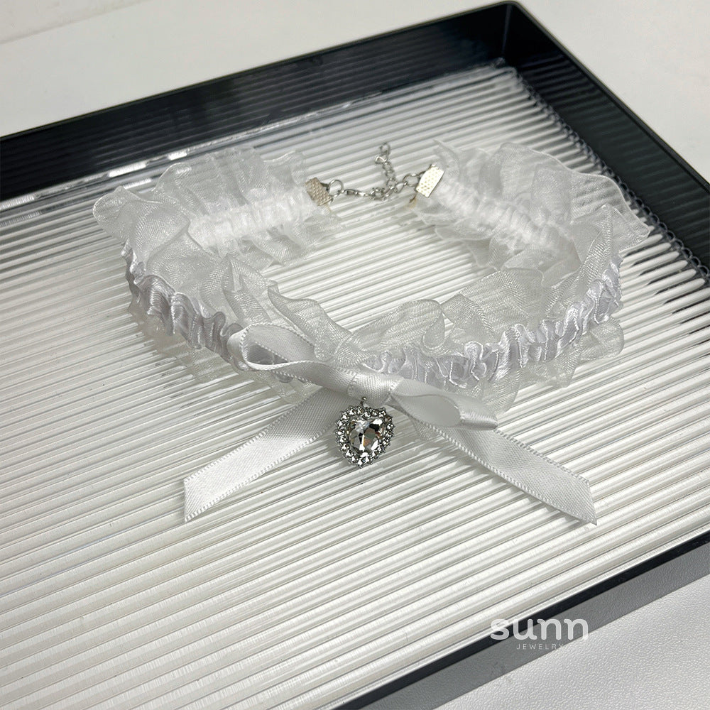 Arian Ribbon Bow Choker [AJH5G5IZ]