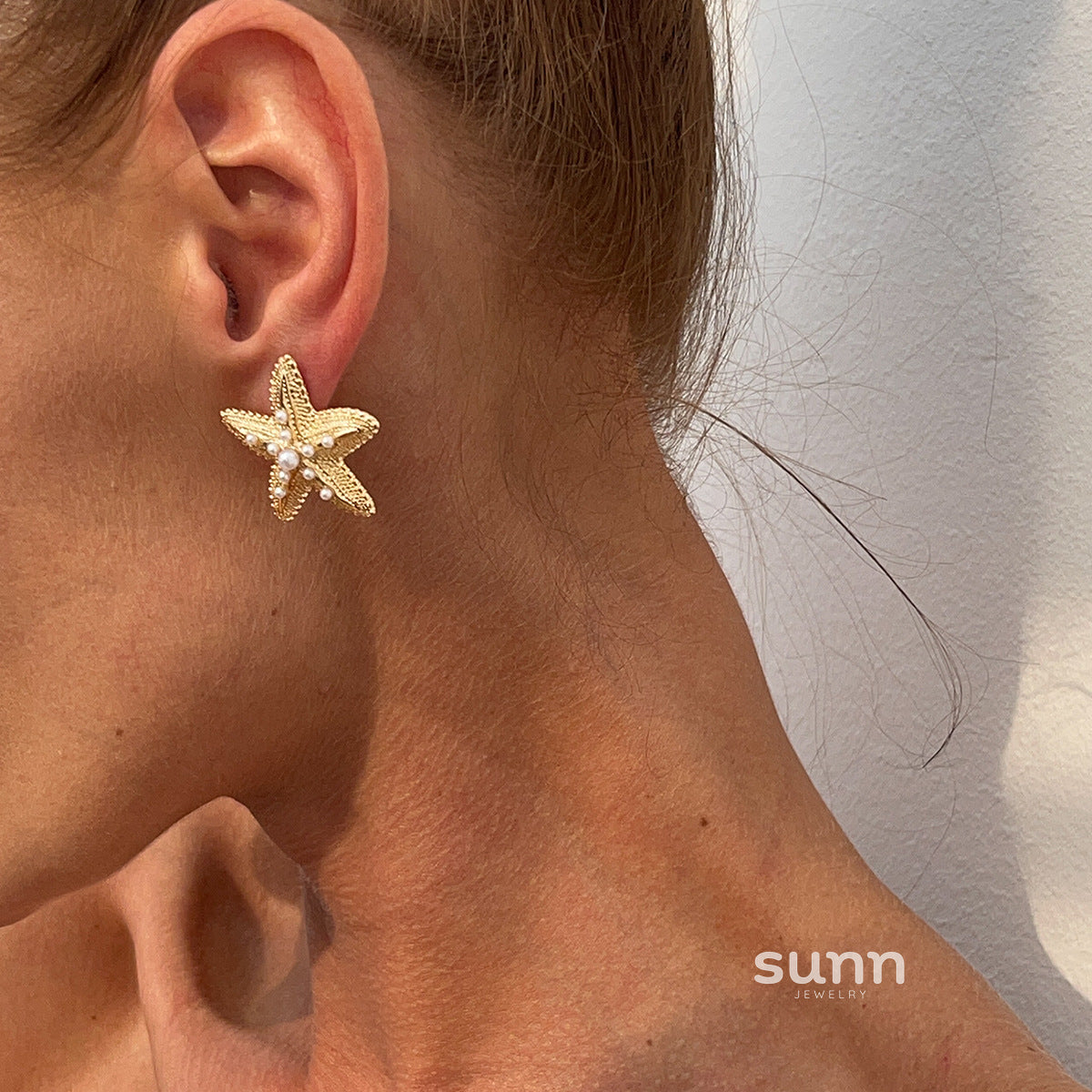 Ariana Starfish Drop Earrings [7HHTCNIB]