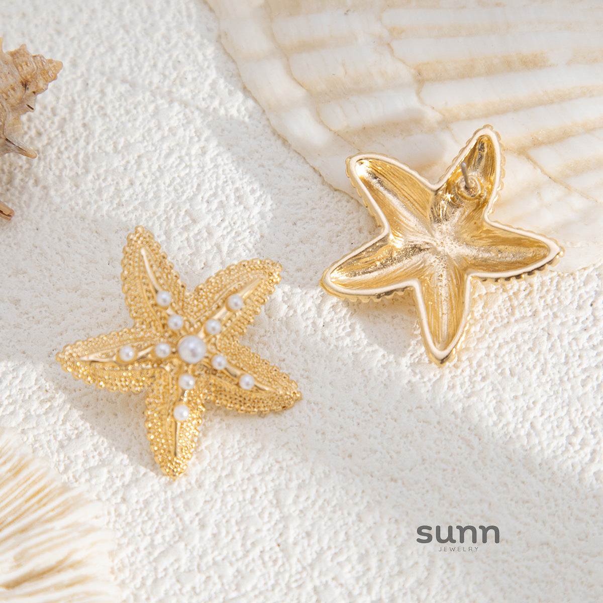 Ariana Starfish Drop Earrings [Z72TGQKF]