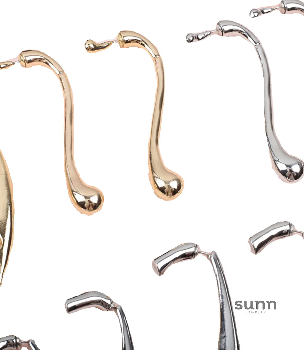 Arianni Sculpted Drop Earrings