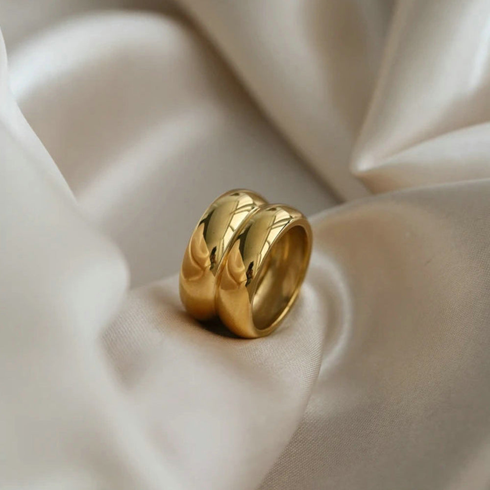 Arianny Layered Band Ring [T0S40M2I]