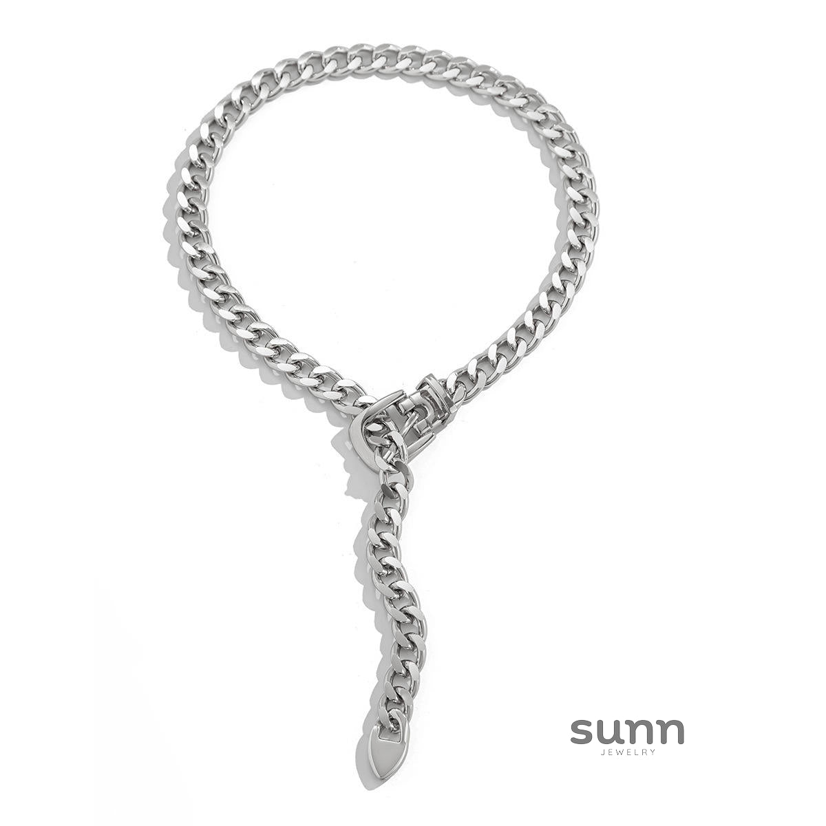 Ariella Statement Buckle Necklace [2G2GJW50]