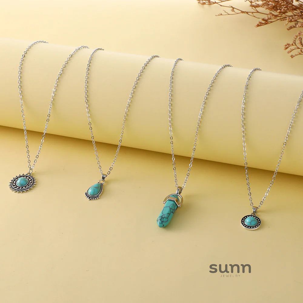 Aries Bohemian Layered Choker Set