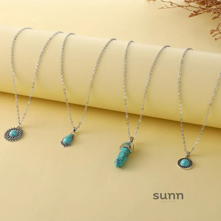Aries Bohemian Layered Choker Set