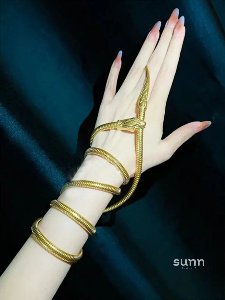 Arina Serpent Body Chain