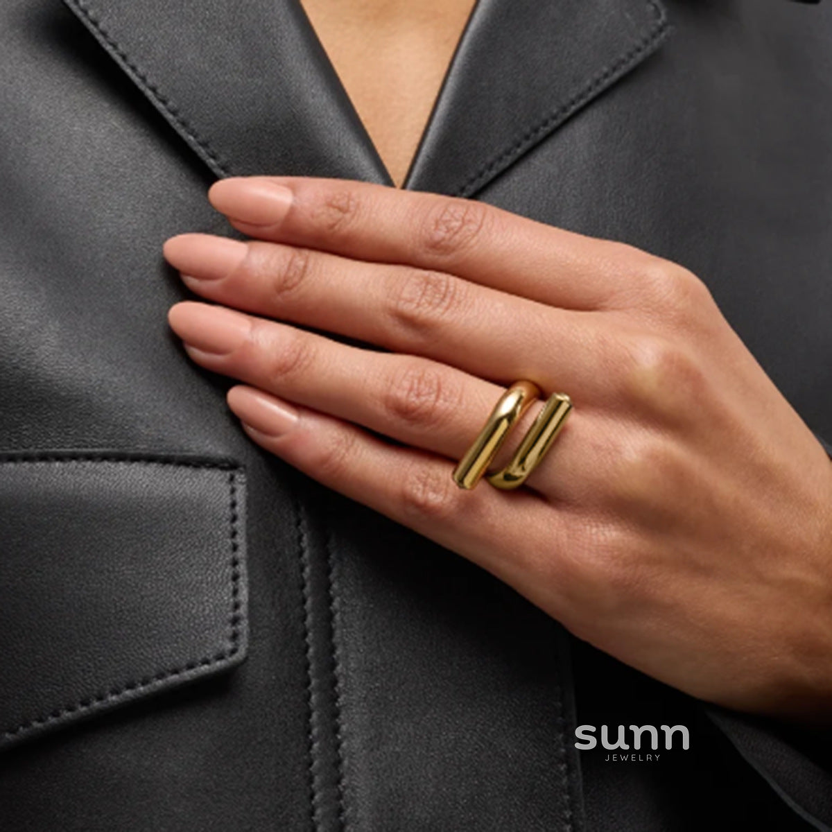 Ariyah Diamond Open Ring [NOO6SFF8]