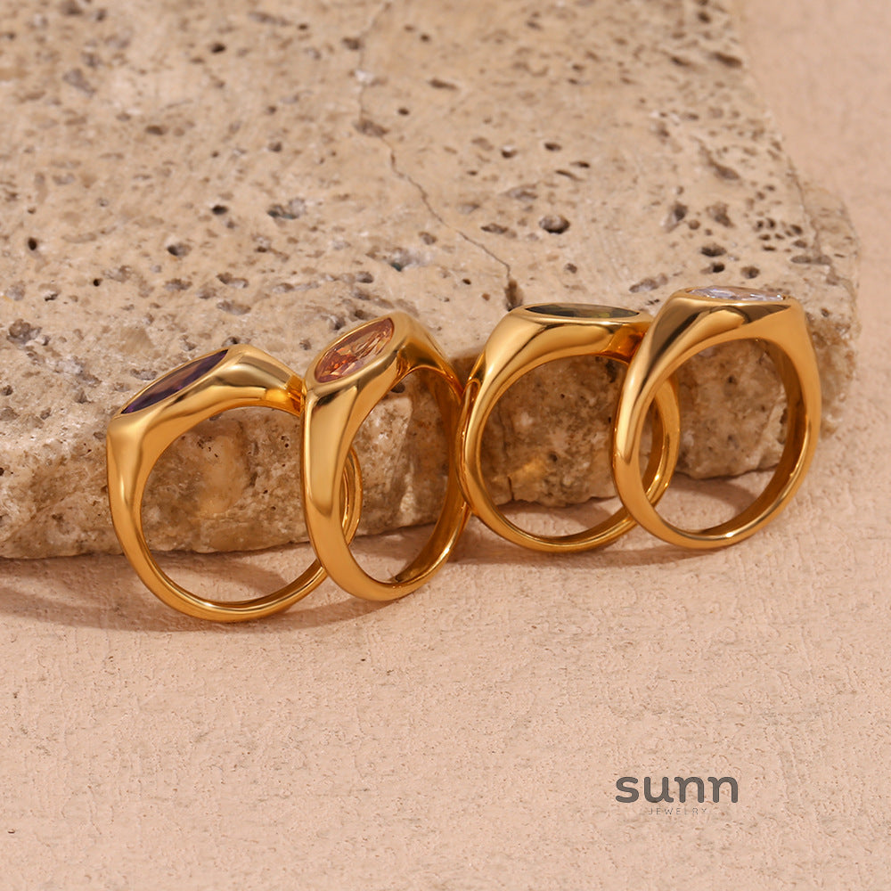 Ariyanna Marquise Zircon Ring [I177IQJW]