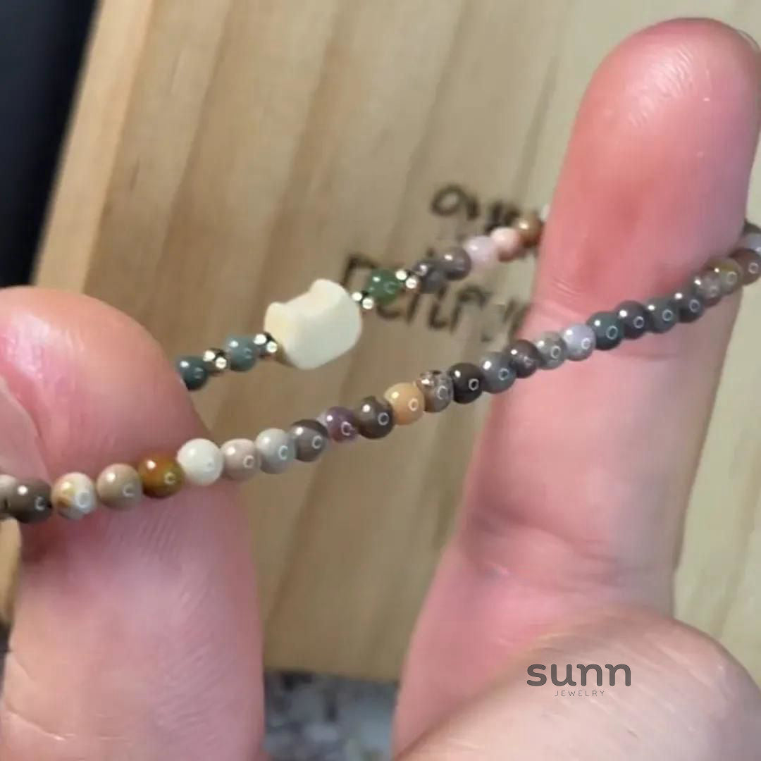 Arizbeth Beaded Cat Bracelet [HJ1359ET]