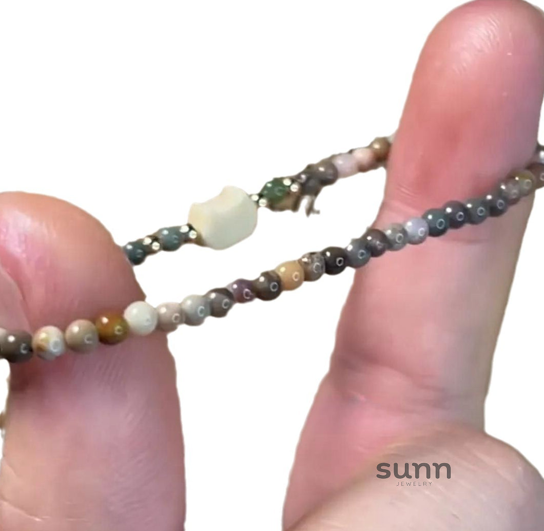 Arizbeth Beaded Cat Bracelet [OL6QE2OO]
