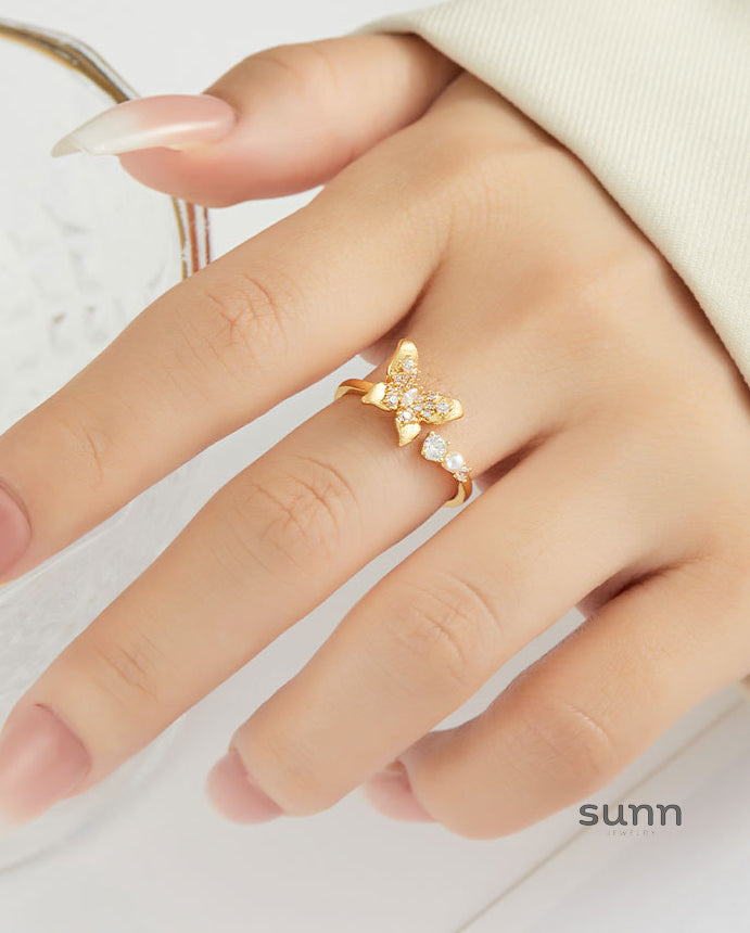 Arizona Delicate Butterfly Ring [VQ17GFUQ]