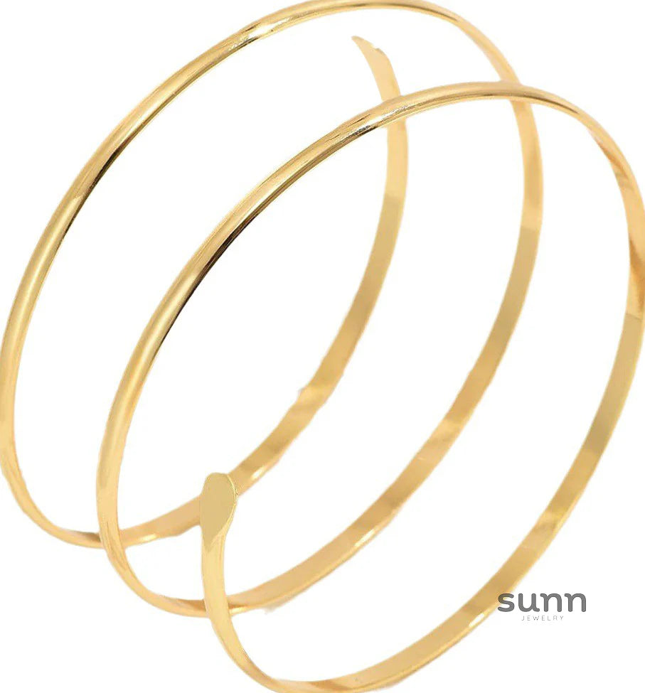 Arleth Layered Geometric Arm Cuff