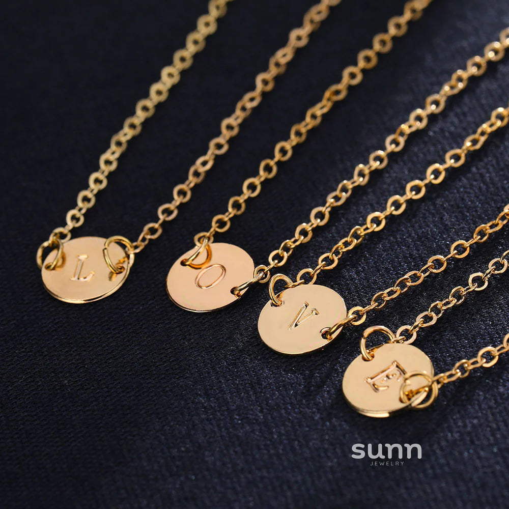 Arley Gold Letter Bracelet