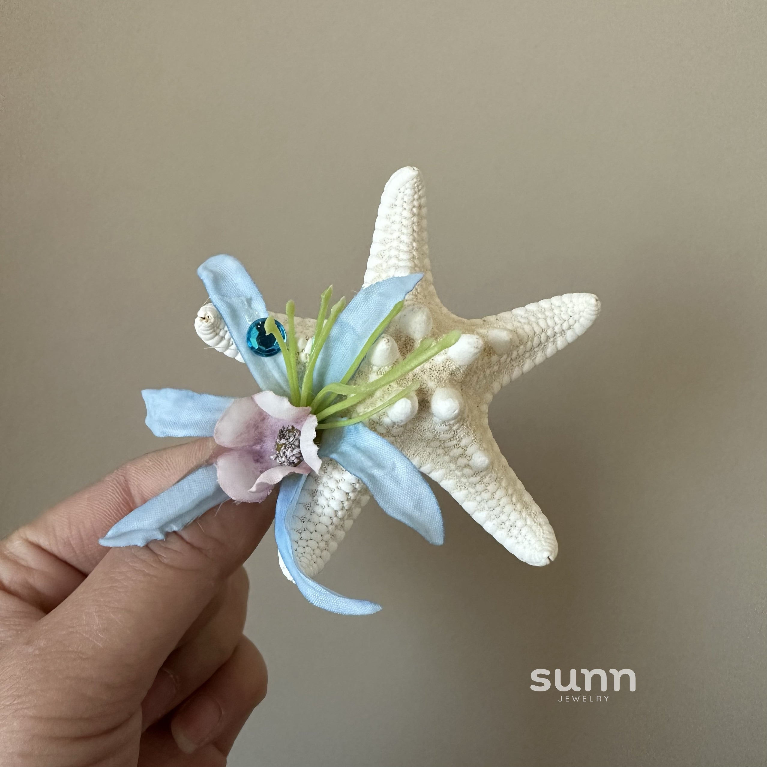 Arley Starfish Floral Clip [97YC9HC0]