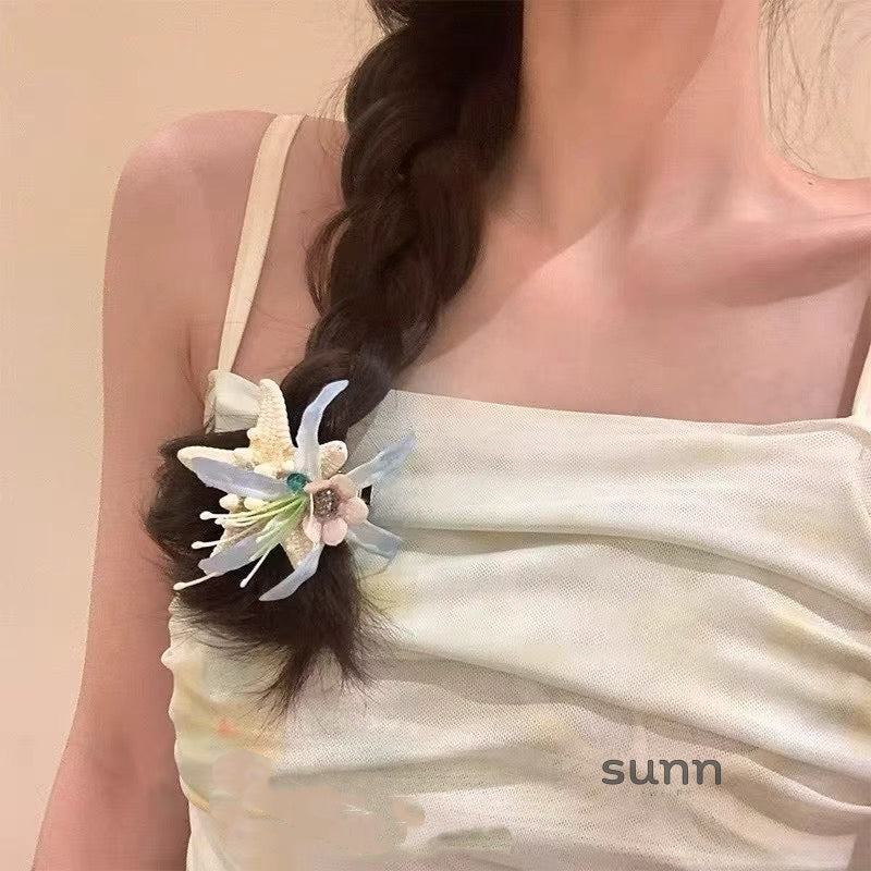Arley Starfish Floral Clip [T7UNNMZI]