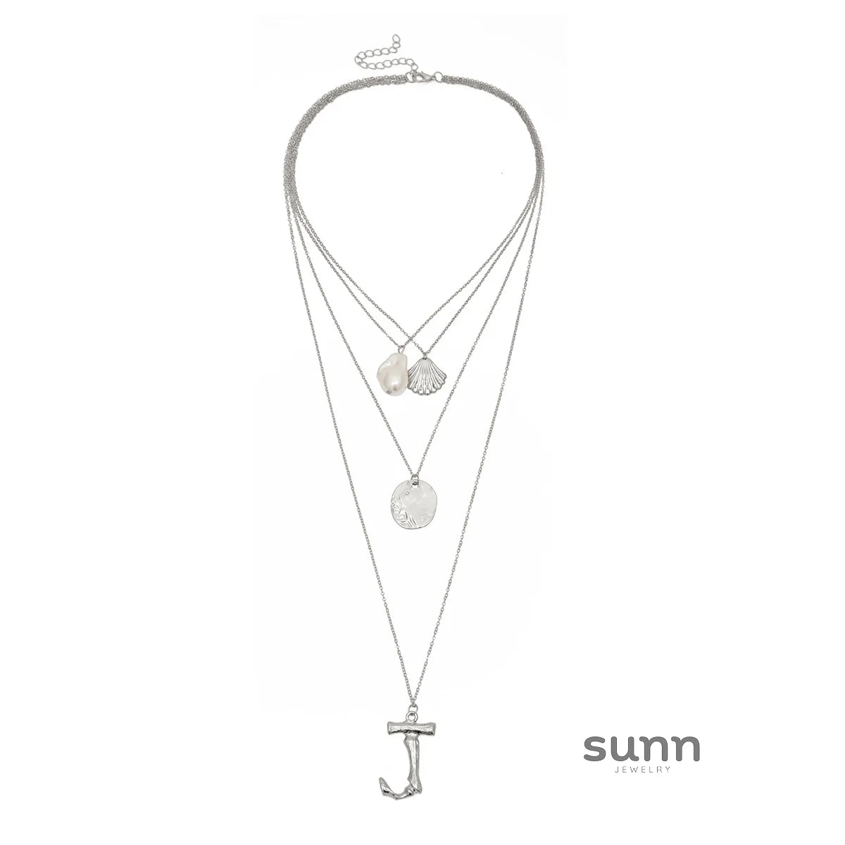 Arlo Layered Baroque Pearl Necklace