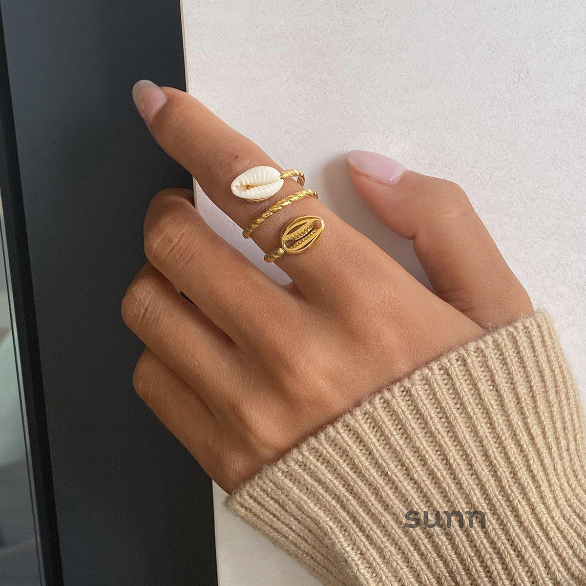 Arlynn Sculpted Open Ring [ACLBIDA6]