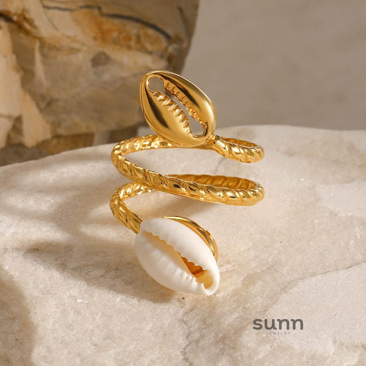 Arlynn Sculpted Open Ring [ECE7E5V6]