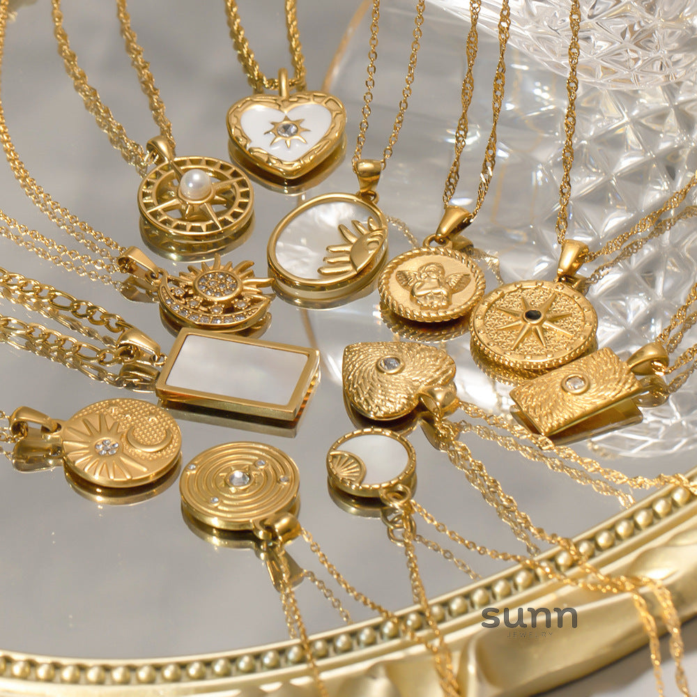 Arsema Delicate Heart Pendant Necklace [WBJ9A82V]