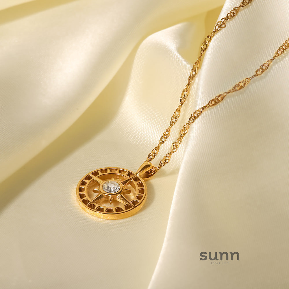 Arsema Delicate Heart Pendant Necklace [8QBDTD4W]