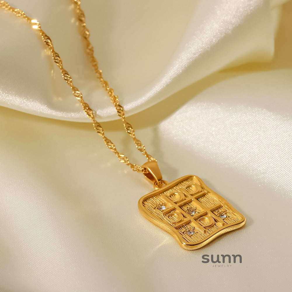 Arsema Delicate Heart Pendant Necklace [T7A5I67N]