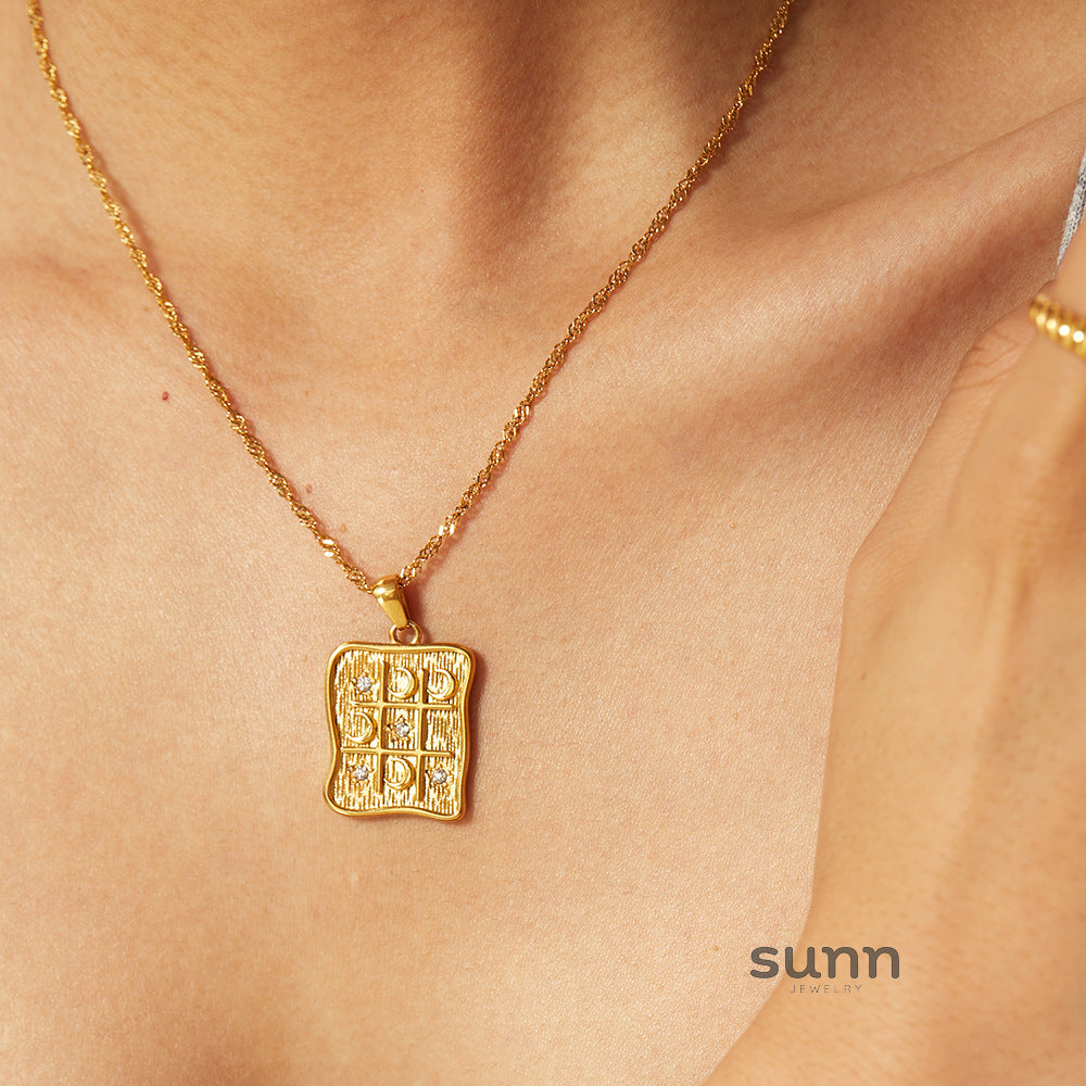 Arsema Delicate Heart Pendant Necklace [8NREVPR1]