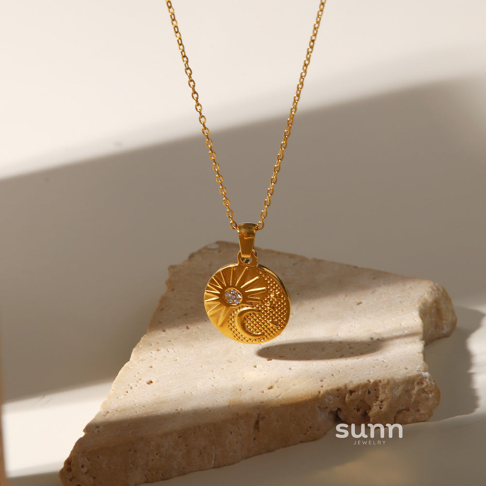 Arsema Delicate Heart Pendant Necklace [4ABT16TH]