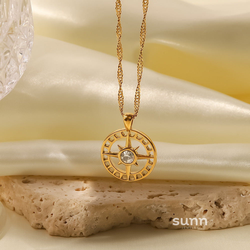 Arsema Delicate Heart Pendant Necklace [57C04721]