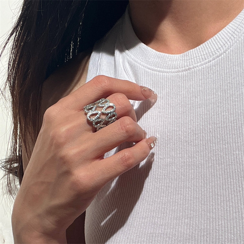 Arwen Dual Layer Gemstone Ring