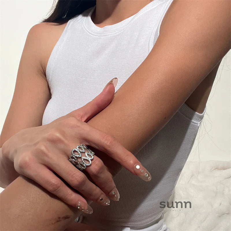 Arwen Dual Layer Gemstone Ring