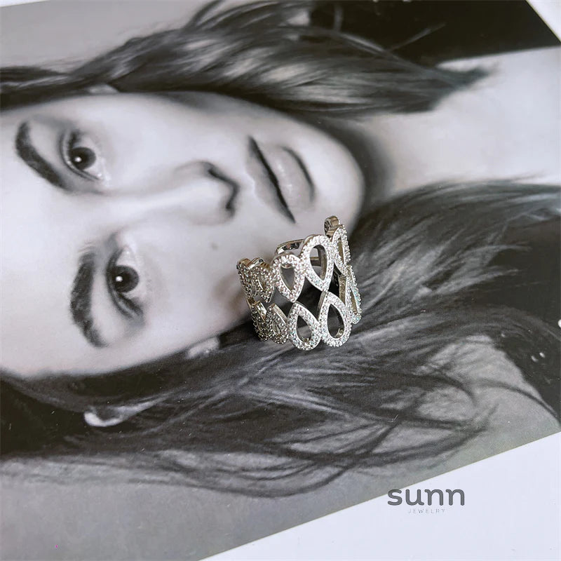 Arwen Dual Layer Gemstone Ring