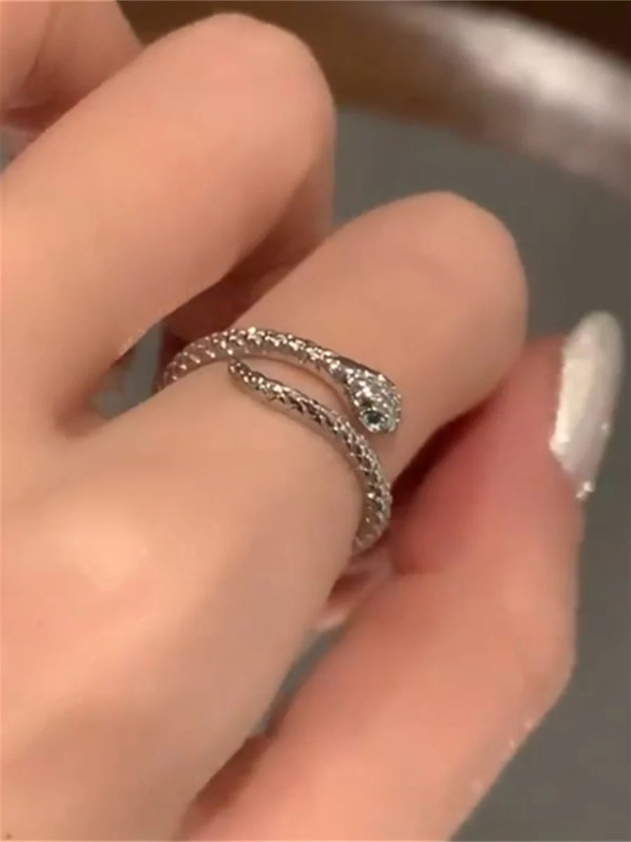Aryanna Emerald Serpent Ring