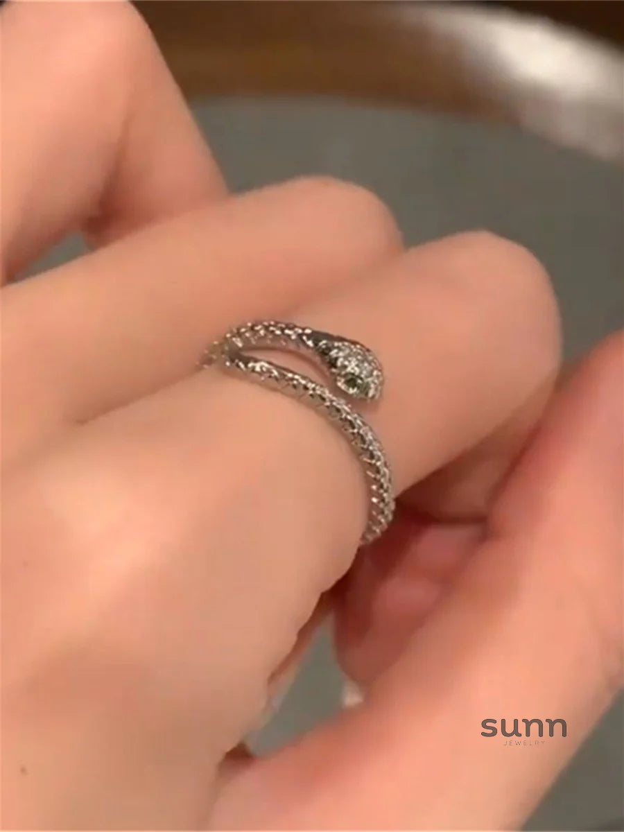 Aryanna Emerald Serpent Ring