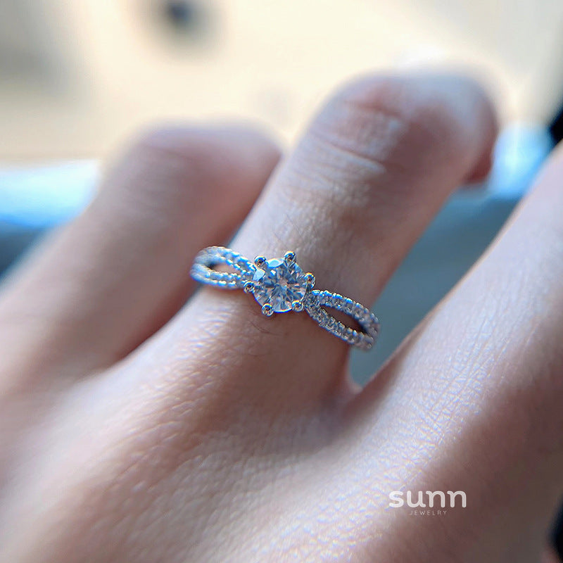 Aryella Eight Heart Zircon Ring [EMSSFMKI]