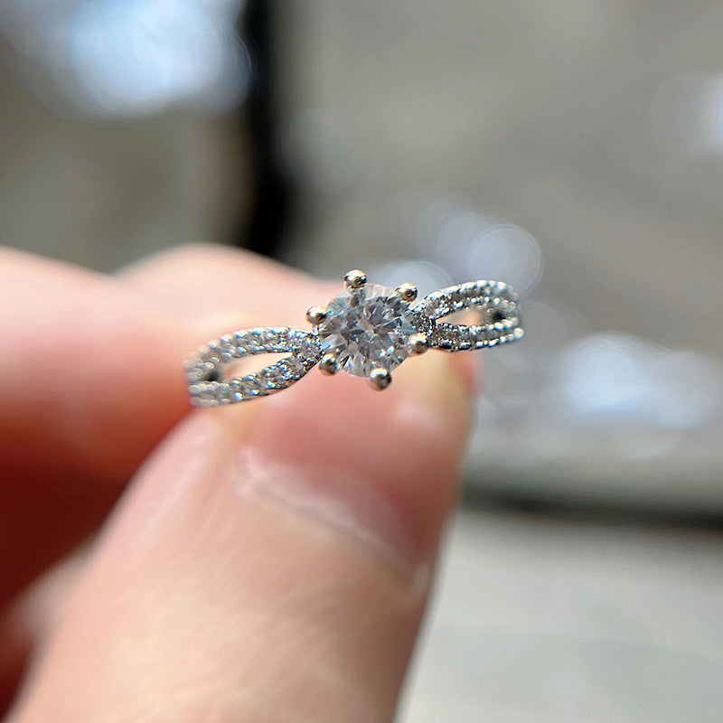 Aryella Eight Heart Zircon Ring [EMSSFMKI]
