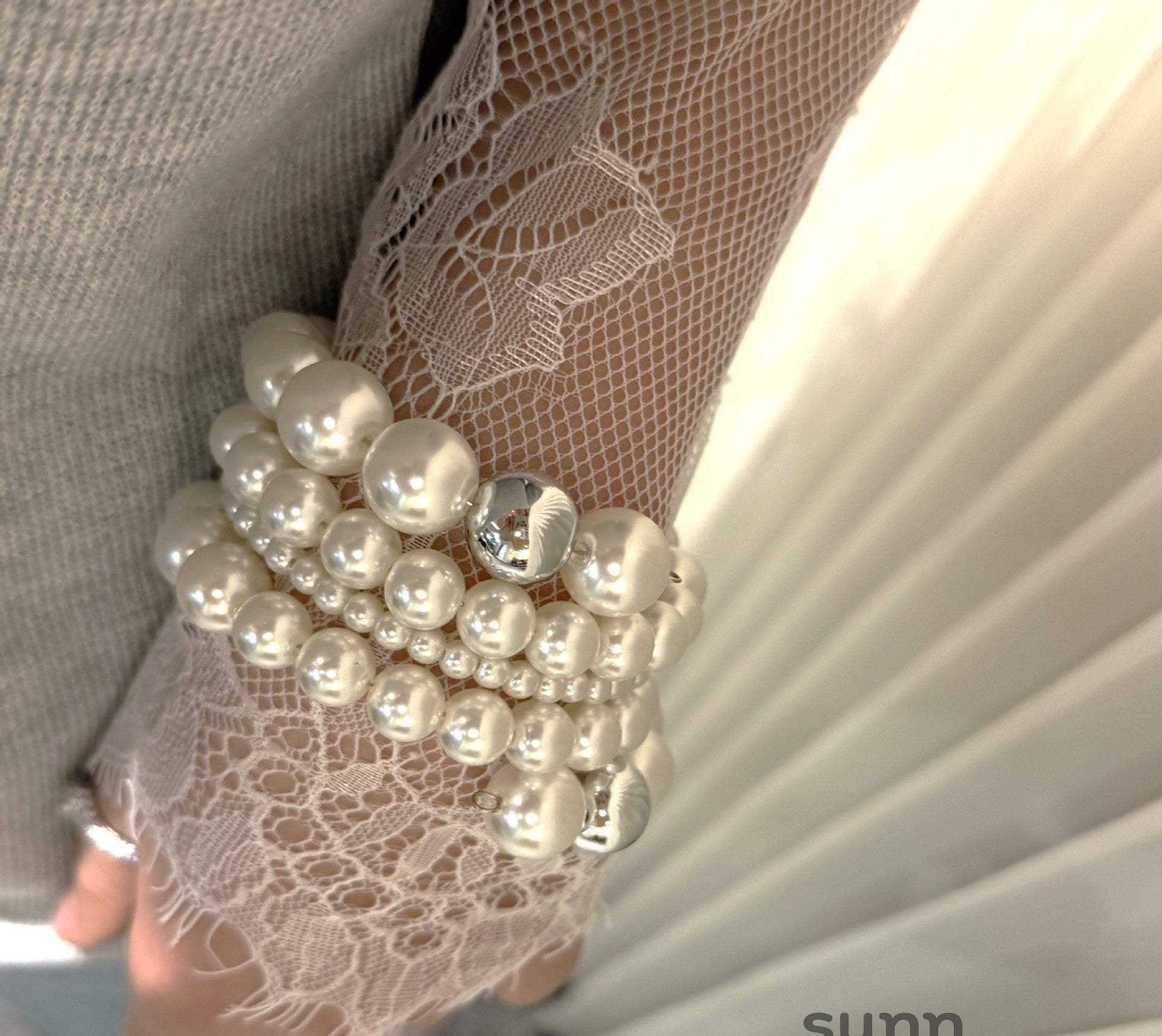 Aryianna Wrapped Pearl Bracelet [RI4S0UM4]
