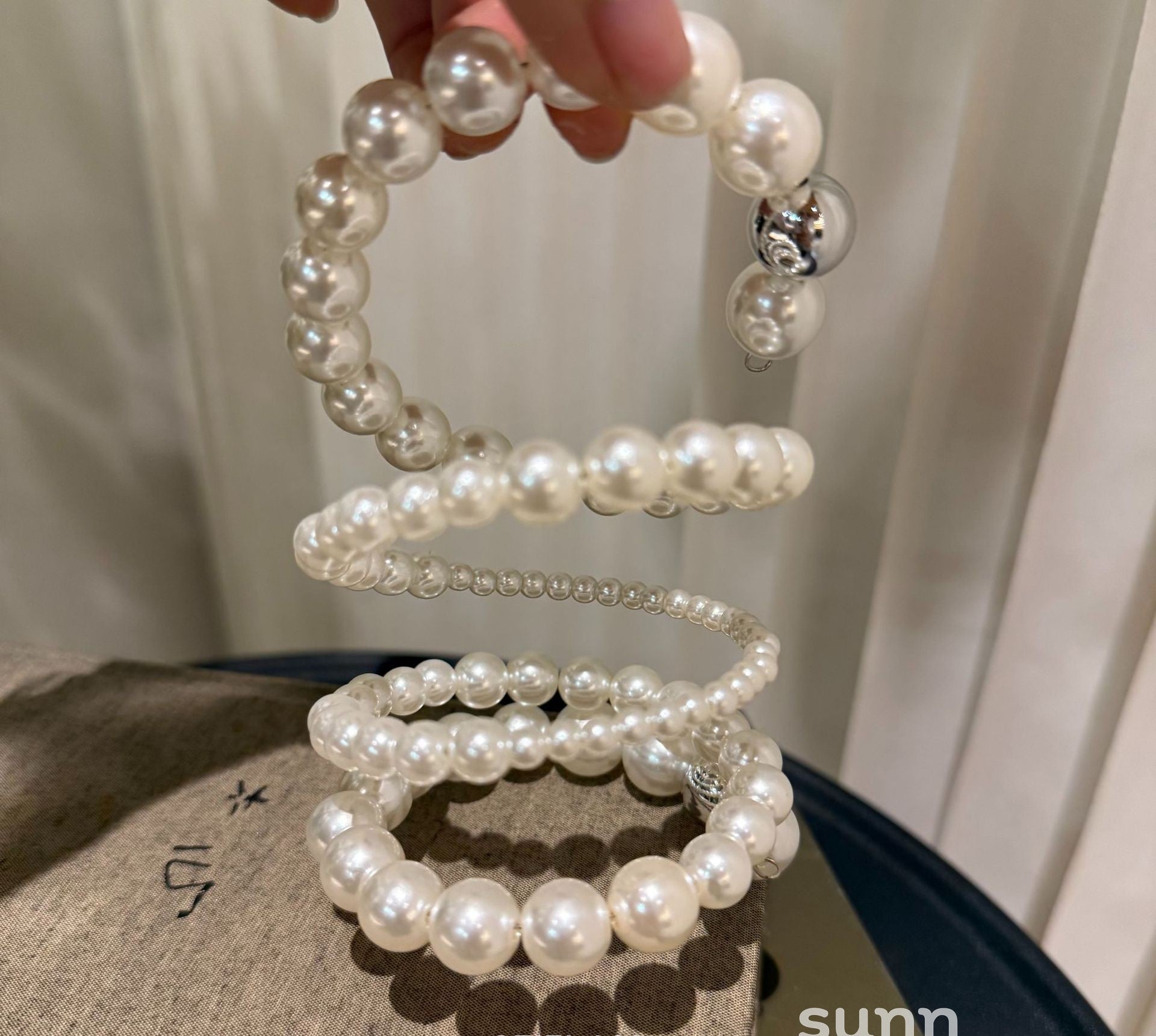 Aryianna Wrapped Pearl Bracelet [P9YVQC1R]