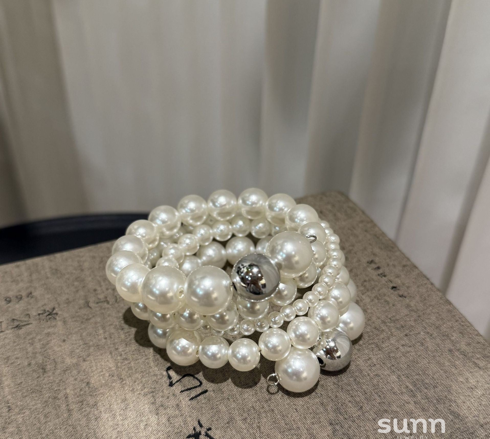 Aryianna Wrapped Pearl Bracelet [MBVA0M3U]