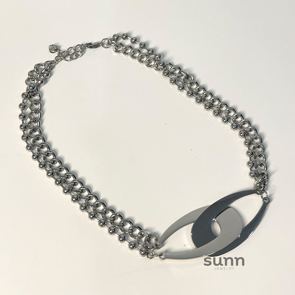 Ashely Geometric Layered Necklace [63QU5VPG]