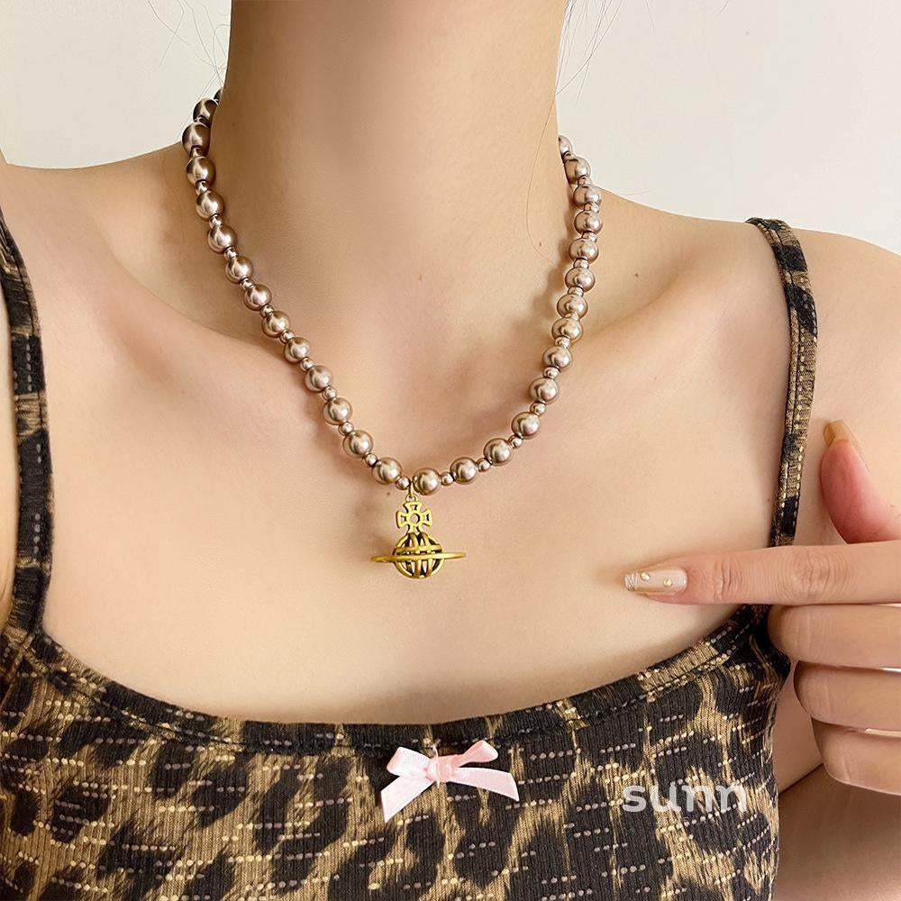 Ashly Celestial Pearl Necklace [95JDI01A]