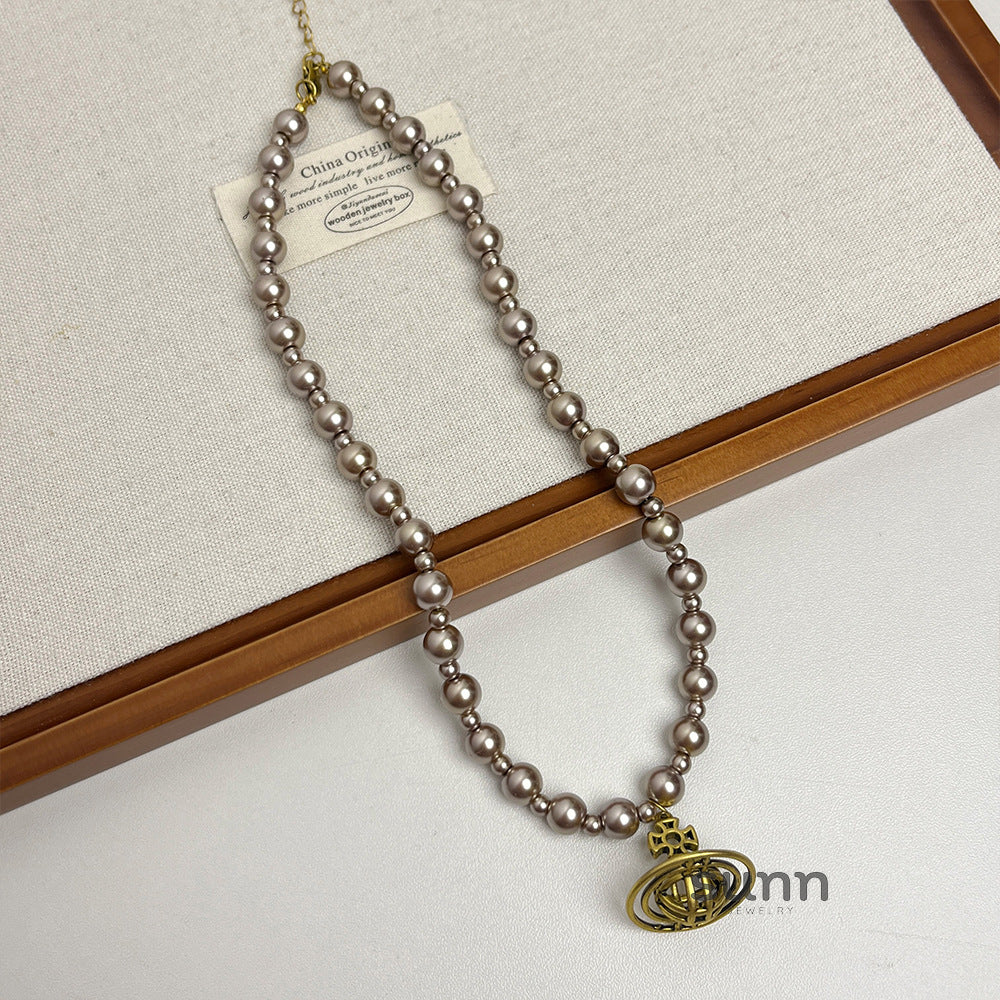Ashly Celestial Pearl Necklace [J4CCD1ZH]