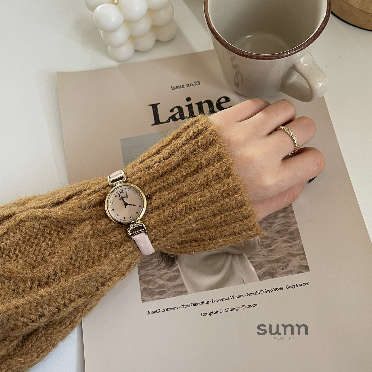 Ashlynne Minimalist Retro Watch [1HIH4SJL]