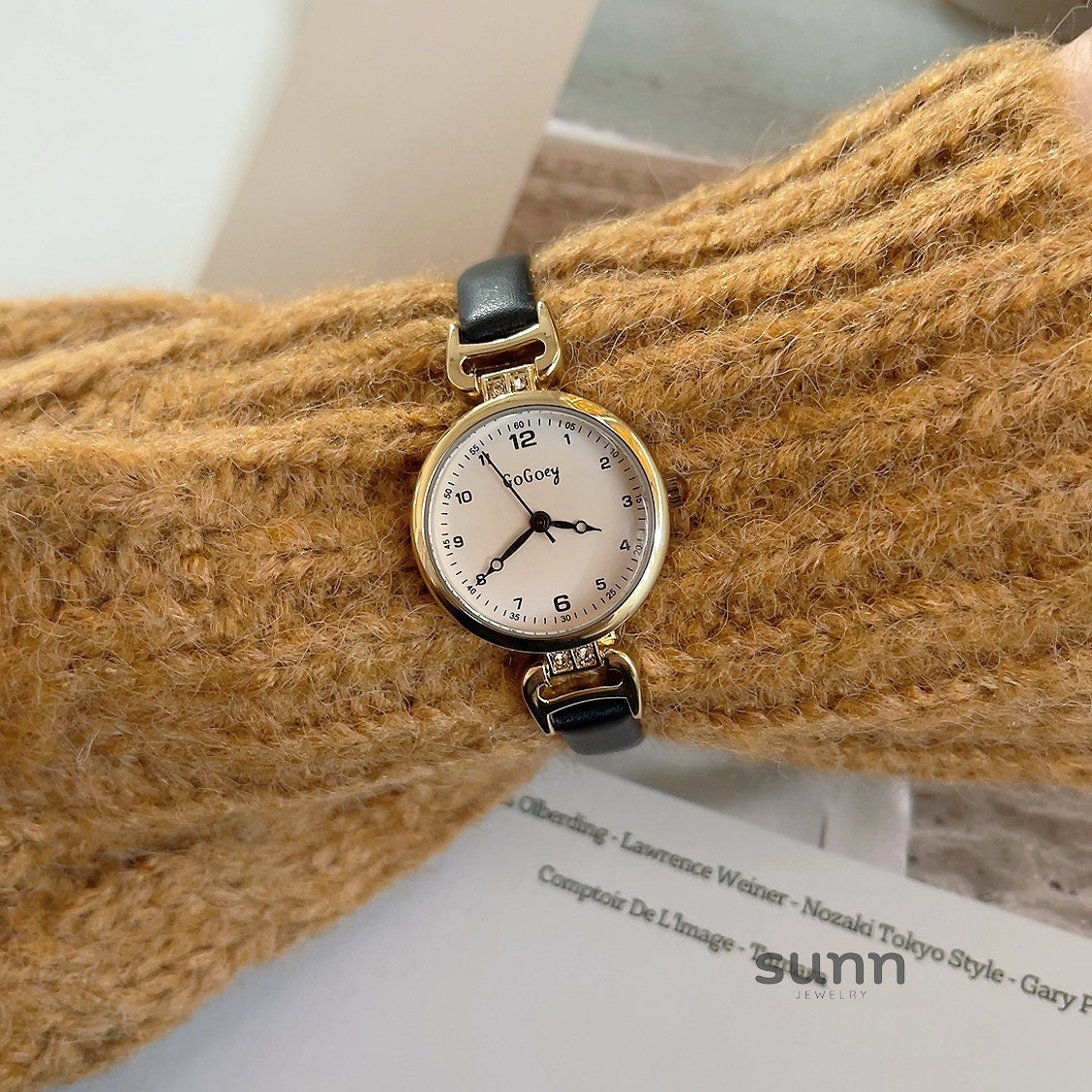 Ashlynne Minimalist Retro Watch [GRZ7Q737]