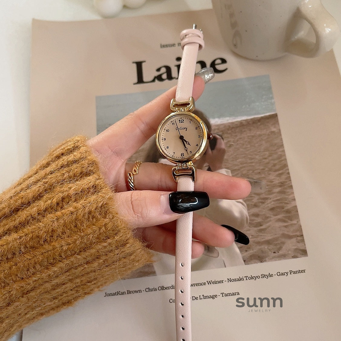 Ashlynne Minimalist Retro Watch [71K4CELQ]
