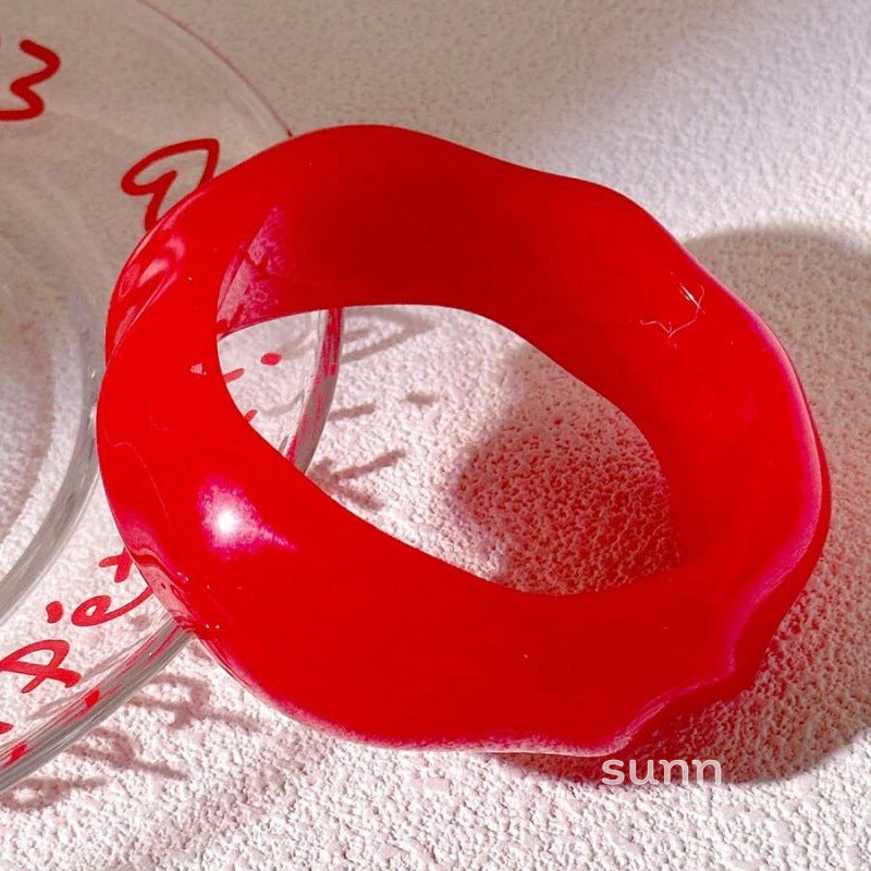 Ashton Sculptural Resin Bracelet [SET617O4]