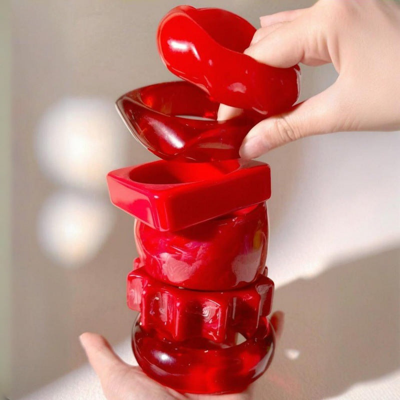 Ashton Sculptural Resin Bracelet [QXO4EJVJ]