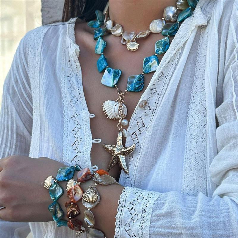 Ashtynn Ocean Charm Set [Z1SGQQXK]