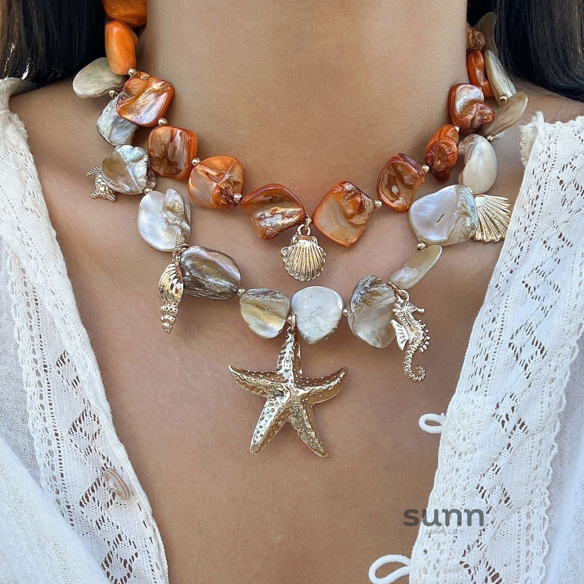 Ashtynn Ocean Charm Set [XAI8VEO5]